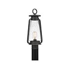 Lanterne d'extérieur Sutton Quoizel Lighting SUT9009SPB 100W 1 lumière noir moucheté