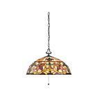 Suspendu Kami Quoizel Lighting TF878CVB 300W 3 lumières bronze d'époque