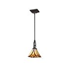 Mini suspendu Asheville Quoizel Lighting TFAS1507VA 100W 1 lumière bronze vaillant