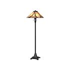 Lampe de plancher Asheville Quoizel Lighting TFAS9360VA 200W 2 lumières bronze vaillant