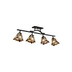 Éclairage sur rail Inglenook Quoizel Lighting TFIK1404VA 400W 4 lumières bronze vaillant