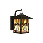 Lanterne d'extérieur Inglenook Quoizel Lighting TFIK8409VA 100W 1 lumière bronze vaillant