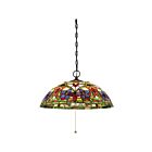Suspendu Violets Quoizel Lighting TFVT1820VB 300W 3 lumières bronze d'époque