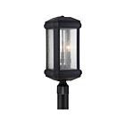 Lanterne d'extérieur Trumbull Quoizel Lighting TML9008K 180W 3 lumières noir mystique