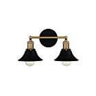 Applique de salle de bain Trafalgar Quoizel Lighting TRF8615MBK noir mat