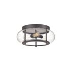 Plafonnier Trilogy Quoizel Lighting TRG1616OZ 225W 3 lumières bronze ancien