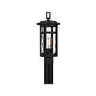 Lanterne d'extérieur Uma Quoizel Lighting UMA9008MBK 100W 1 lumière noir mat