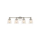 Applique de salle de bain Union Quoizel Lighting UNI8604PK 400W 4 lumières nickel poli