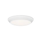 Plafonnier LED Verge Quoizel Lighting VRG1605W lustre blanc
