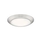 Plafonnier LED Verge Quoizel Lighting VRG1608BN nickel brossé