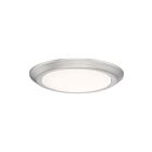 Plafonnier LED Verge Quoizel Lighting VRG1612BN nickel brossé