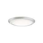 Plafonnier LED Verge Quoizel Lighting VRG1616BN nickel brossé
