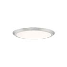 Plafonnier LED Verge Quoizel Lighting VRG1620BN nickel brossé