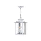 Lanterne d'extérieur Wakefield Quoizel Lighting WKF1911W 180W 3 lumières lustre blanc