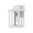 Lanterne d'extérieur Wakefield Quoizel Lighting WKF8407W 100W 1 lumière lustre blanc