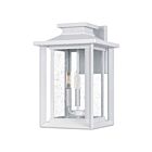 Lanterne d'extérieur Wakefield Quoizel Lighting WKF8411W 180W 3 lumières lustre blanc