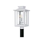 Lanterne d'extérieur Wakefield Quoizel Lighting WKF9011W 180W 3 lumières lustre blanc