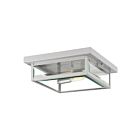 Lanterne d'extérieur Westover Quoizel Lighting WVR1612SS 80W 2 lumières acier inoxydable