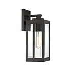 Lanterne d'extérieur Westover Quoizel Lighting WVR8405WT 100W 1 lumière bronze occidental