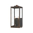 Lanterne d'extérieur Westover Quoizel Lighting WVR8409IZ 120W 2 lumières bronze industriel