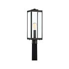 Lanterne d'extérieur Westover Quoizel Lighting WVR9007EK 150W 1 lumière terre noire