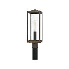 Lanterne d'extérieur Westover Quoizel Lighting WVR9007IZ 150W 1 lumière bronze industriel