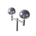 Assemblage supérieur de poteau RAB Design 2A noir