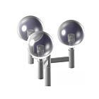 Assemblage supérieur de poteau RAB Design 3A noir