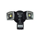 Projecteur LED double à détecteur de mouvement RAB Design MS2HS-28 28W