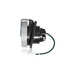 Leviton 530R5WLEV Prise à broche et manchon 30 A - Noir 