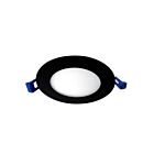 Lumière récupérée par le cardan 4" Reno Lighting RENO-4-S12W-MCCT-BK Noir 