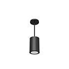 Reno Lighting RENO-CYDL-MW-DV-MCCT-6-BK 6" Cylindre Architectural Wattage et CCT Sélectionnable