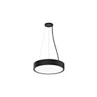 Reno Lighting RENO-EVOKE-18-DV-MW-MCCT-BK Ark Wattage Sélectionnable Noir Suspendu