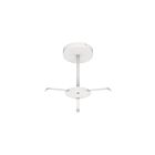 Reno Lighting RENO-EVOKE-PMK-WH Blanc Trousse de montage en suspension pour Evoke rond highbay