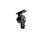 Reno Lighting RENO-FL-R1-R2-KN Noir Support à rotule pour éclairage par projecteurs