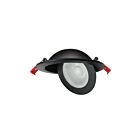 Lumière récupérée par le cardan 4" Reno Lighting RENO-LED-4-S9W-FG-5CCT-BK Noir 