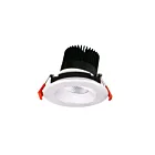 Lumière récupérée par le cardan 4" Reno Lighting RENO-LED-AURA-4-S12W-5CCT-WH Blanc 