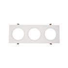Reno Lighting RENO-MLP3-35-WH Blanc Plaque pour système d'éclairage multiple