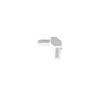 Reno Lighting RENO-NX-HL-LR Nexus Blanc Raccord d'angle droit en L pour la rampe lumineuse modulaire