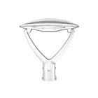 Reno Lighting RENO-PT-DV-MW-MCCT-R1-WH Blanc poteau extérieure LED Wattage et CCT sélectionnable