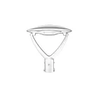 Reno Lighting RENO-PT-DV-MW-MCCT-R2-WH Blanc LED Lampe sur poteau extrieur Wattage et CCT sélectionnable