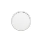 Luminaire rond mince LED monté en surface en aluminium moulé 15" Reno Lighting RENO-S15R-MCCT-WH 30W blanc