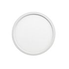 Luminaire rond mince LED monté en surface en aluminium moulé 15" Reno Lighting RENO-S15R-MCCT-WH 30W blanc
