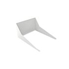 Reno Lighting RENO-SB-SHIELD-G3-R2-WH Blanc Bouclier de luminaire boîte à chaussures pour R53076