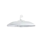 Reno Lighting RENO-SLEEK-HUB-DV-MW-MCCT White Highbay ronde Wattage et CCT Sélectionnable