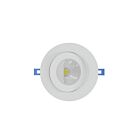 Encastré LED ajustable flottant, température CCT au choix Reno Lighting RENO-LED-4-S9W-FG-5CCTWH 4" 9W blanc