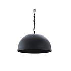 Renwil Kochi LPC4476 1-Lumière 60W Revêtement en poudre noir mat Lustre à cordon