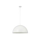 Renwil Ozona LPC4480 150W Revêtement en poudre mat blanc cassé Lustre à cordon