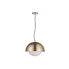 Renwil LPC4485 Angelo LED 1-Lumière 40W Finition Plaquée Champagne Suspendu