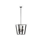 Renwil LPC4499 Toussaint 4-luminaires 5W Bronze foncé plaqué LED Suspendu